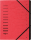 Ordnungsmappen PAGNA 40059, 12 Fächer, DIN A4, rot