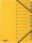 Ordnungsmappe PAGNA EASY 24131, 12 Fächer, DIN A4, gelb