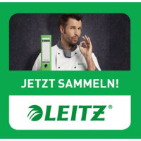 Ordner LEITZ 1080 180° Wolkenmarmor, DIN A4, 80 mm, Rücken: schwarz