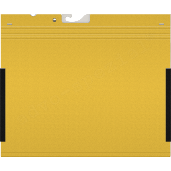 Pendelhefter FOLIO mit 2 Taschen, 2 Abheftvorrichtungen, Links-/Rechtsheftung, gelb
gelb