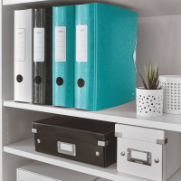 Ordner LEITZ 1106 Active WOW 180°, DIN A4, 82 mm, eisblau