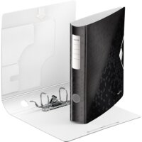 Ordner LEITZ 1107 Active WOW 180°, DIN A4, 65 mm, schwarz