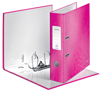 Ordner LEITZ 1005 WOW 180º, DIN A4, 80 mm, pink