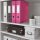 Ordner LEITZ 1005 WOW 180º, DIN A4, 80 mm, pink