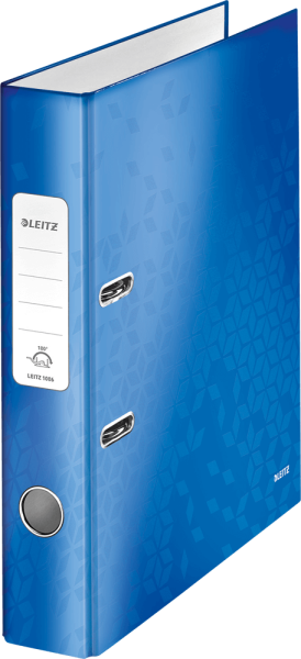 Ordner LEITZ 1006 WOW 180º, DIN A4, 52 mm, blau