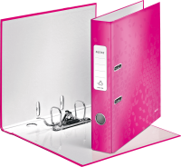 Ordner LEITZ 1006 WOW 180º, DIN A4, 52 mm, pink