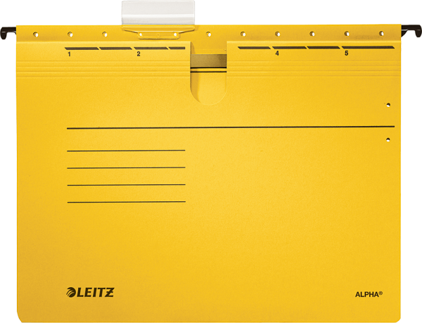 Hängehefter LEITZ ALPHA 1984, kaufm. Heftung, 5 Stück