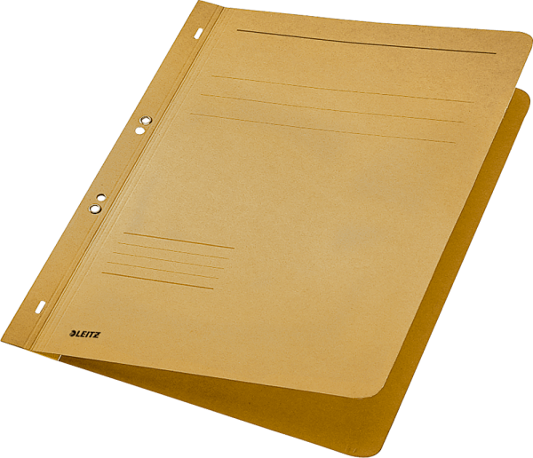 Ösenhefter LEITZ 3742, ganzer Vorderdeckel, kaufm. / Amtsheftung, chamois