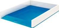 Briefkorb LEITZ WOW Duo Colour 5361, DIN A4+, weiß...