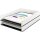 Briefkorb LEITZ WOW Duo Colour 5361, DIN A4, weiß/schwarz