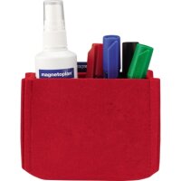 Stifteköcher magnetoplan® magnetoTray MEDIUM, rot