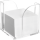 Zettelbox MAUL, 10,2 x 10,9 x 10,2 cm, Acryl, glasklar, max. 700 Blatt