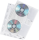 CD-/DVD-Hülle DURABLE COVER M, für 4 CDs, 5 Stück, transparent