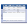 Gesprächsvermerk advo-spezial®, DIN A5 Block, 100 Blatt, weiß/blau/schwarz