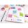 Haftnotizwürfel Post-it® 2028P, 76 x 76 mm, 450 Blatt, pastellpink etc.