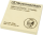 Haftnotizen Soennecken Z-Notes 5828, 75 x 75 mm, 1 Block, gelb