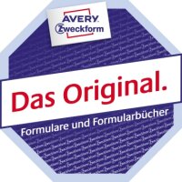 Quittung Avery Zweckform 321, inkl. MwSt., DIN A6 quer, 2 x 50 Blatt, SD