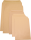Versandtaschen DIN C4 ohne Fenster, Soennecken 2055, 90 g/m², nassklebend, natronbraun, 25 Stück