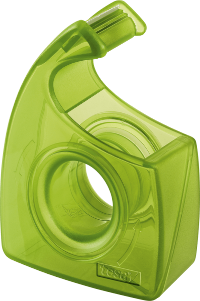 Handabroller tesa® Easy Cut ecoLogo 57955, 19 mm x 10 m, grün