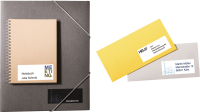 Universaletiketten Avery Zweckform 3478, 210 x 297 mm, 100 Stück, weiß