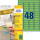 Universaletiketten Avery Zweckform L6040-20, 45,7 x 21,2 mm, 960 Stück, grün