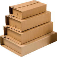 Versandkarton ColomPac® Universal CP020.18, DIN A3, 45,5 x 7 x 32 cm, braun