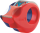 Handabroller tesa® Mini 57858, 19 mm x 10 m, rot/blau