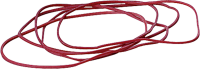 Gummiringe ALCO, 85 mm, rot, 500 g