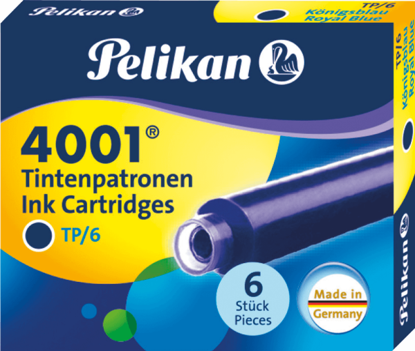 Tintenpatronen Pelikan 4001, TP/6, Standard