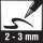 Boardmarker Schneider Maxx 290, Rundspitze