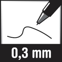 Geltintenroller Pentel Hybrid Gel K116, 0,3 mm