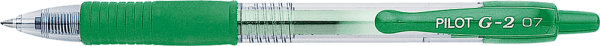 Gelschreiber PILOT BL-G2-7, 0,4 mm, grün