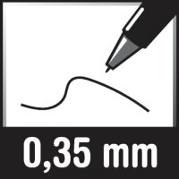 Geltintenroller Pentel EnerGel BL77, 0,35 mm