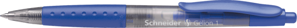 Gelschreiber Schneider Gelion 1, 0,4 mm, blau