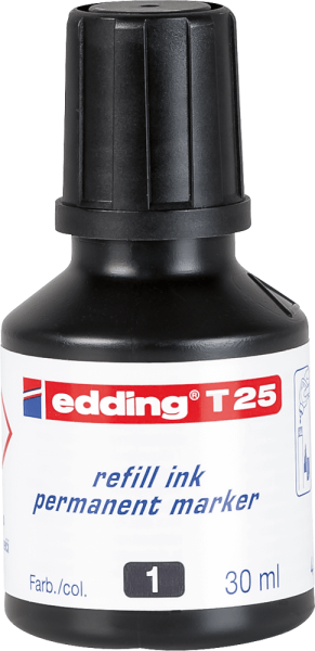 Nachfülltusche edding T 25 für Permanentmarker, 30 ml