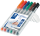 Folienstift STAEDTLER® Lumocolor M, 1 mm, farbig sortiert, 6 Stück