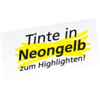 Mehrfarbkugelschreiber BIC® 4Colours Fluo - blau, schwarz, rot, neongelb