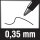 Gelroller Pentel EnerGel Dokument BLP77, 0,7 mm, rot