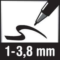 Textmarker PILOT FriXion light, Strichstärke 1 - 3,8...