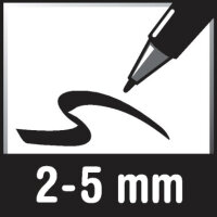 Permanentmarker STAEDTLER® Lumocolor 350, Keilspitze