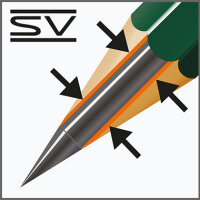 Kopierstift Faber-Castell DOCUMENT 9608, dokumentenecht,...