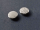 Kraftmagnete Franken, rund, 25 mm, silber, 5 Stück