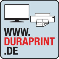 Tischnamensschild DURABLE 805119, 100 x 52/104 mm, PVC,...