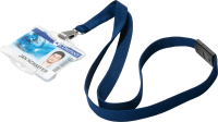 Textilband DURABLE 8127, 1,5 x 44 cm, blau, 10 Stück