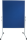 Moderationswand Soennecken, 120 x 150 cm, mit Rollen, Filzbezug, blau