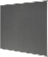 Pinnwand Bi-office New Generation, Filz, 180 x 120 cm, grau