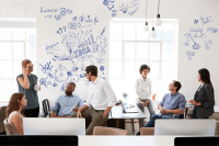 Whiteboardfolie Legamaster WRAP-UP, 101 x 1.200 cm, Polypropylen, weiß