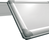Whiteboard Franken Pro 180 x 90 cm magnethaftend, weiß