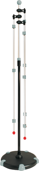 Planhalter MAUL 6256084 Mobilpresenter, 3 Arme, Aluminium, grau
