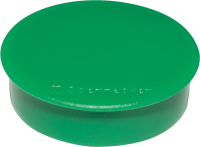 Magnete Soennecken, rund, 32 mm, 10 Stück, grün
